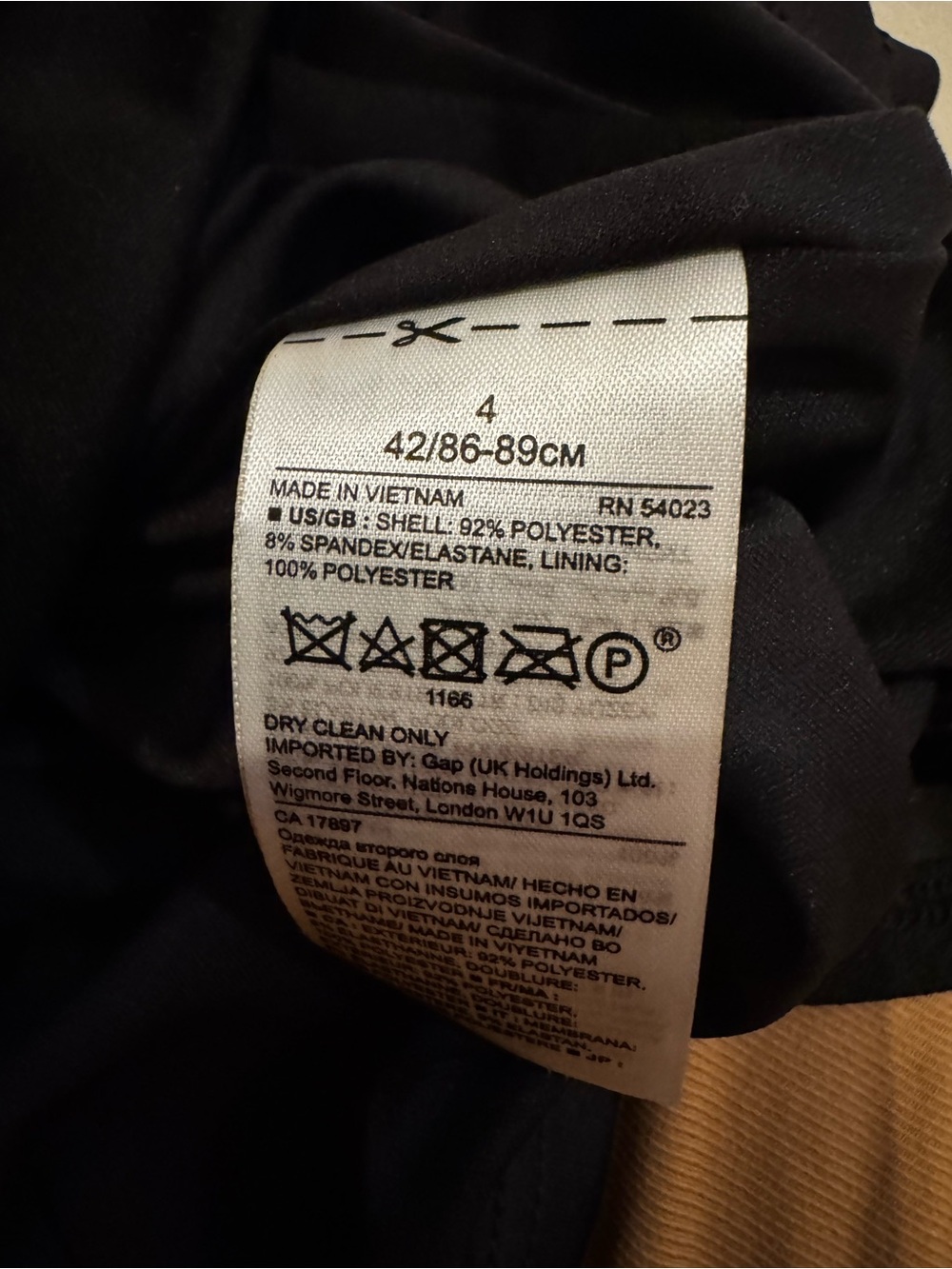Banana Republic Black Lace Bell Sleeve Fit & Flare Dress - Embroidered Unique - Picture 6 of 6